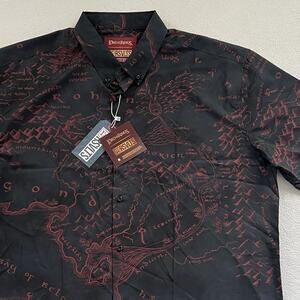 NWT Rsvlts x Lord Of The Rings World Is Changed Kunuflex Short Sleeve Shirt 2XL